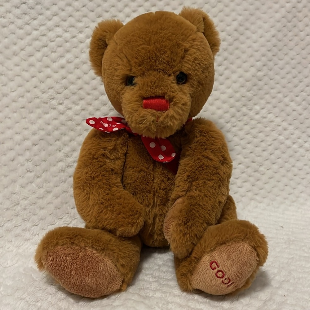 2019 Godiva Collectible Holiday Valentine’s Plush Bear - Picture 7 of 7